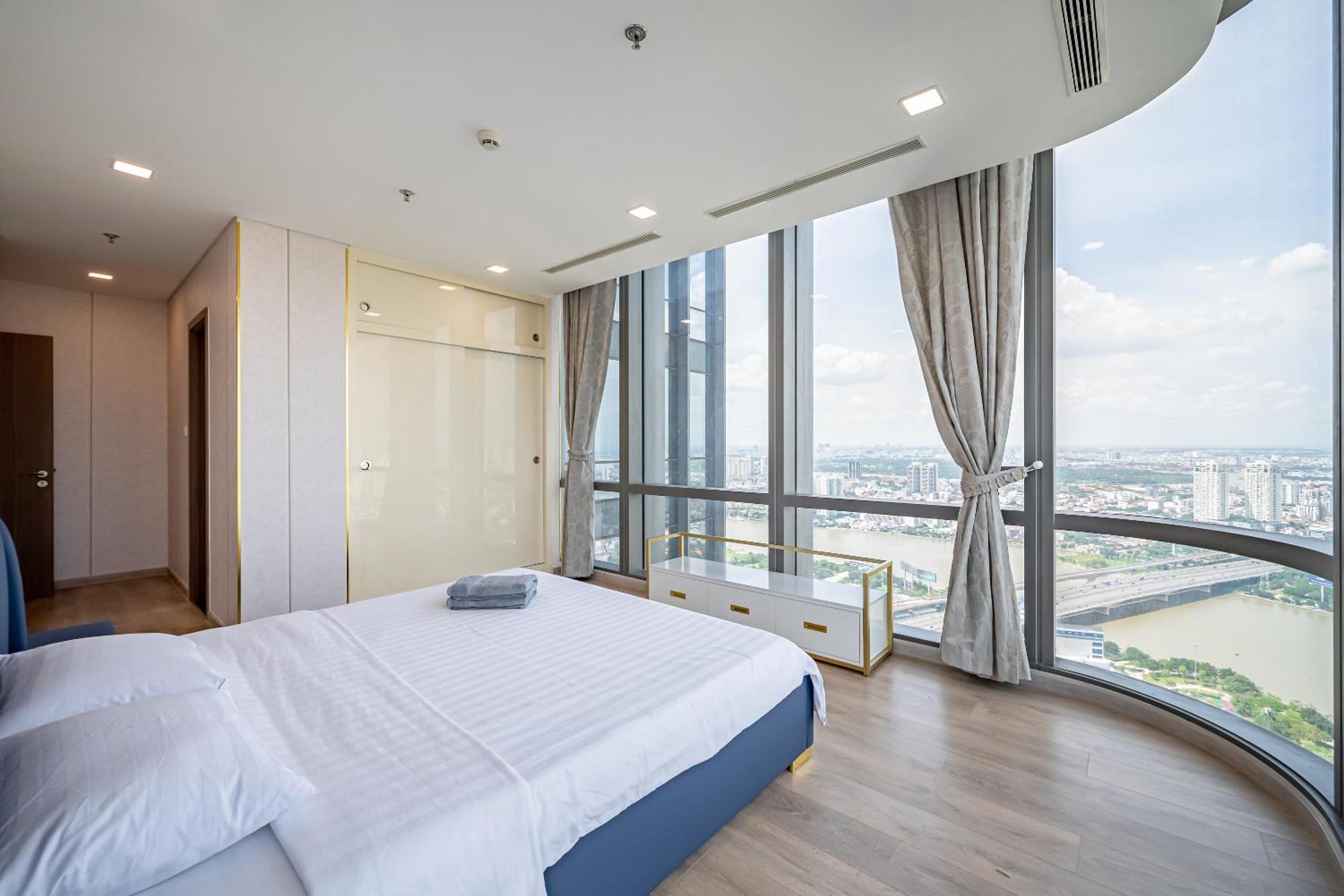 הו צ'י מין סיטי Landmark 81 Vinhomes Central Park Luxury Apartment מראה חיצוני תמונה