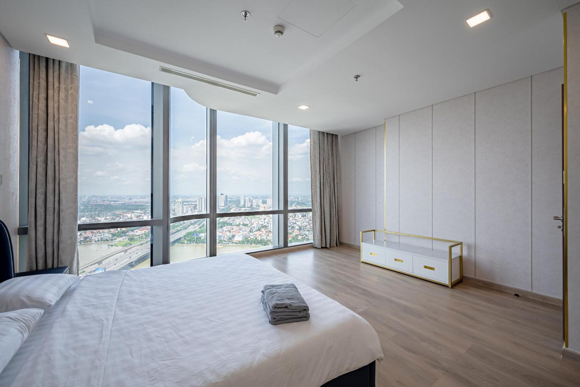 הו צ'י מין סיטי Landmark 81 Vinhomes Central Park Luxury Apartment מראה חיצוני תמונה
