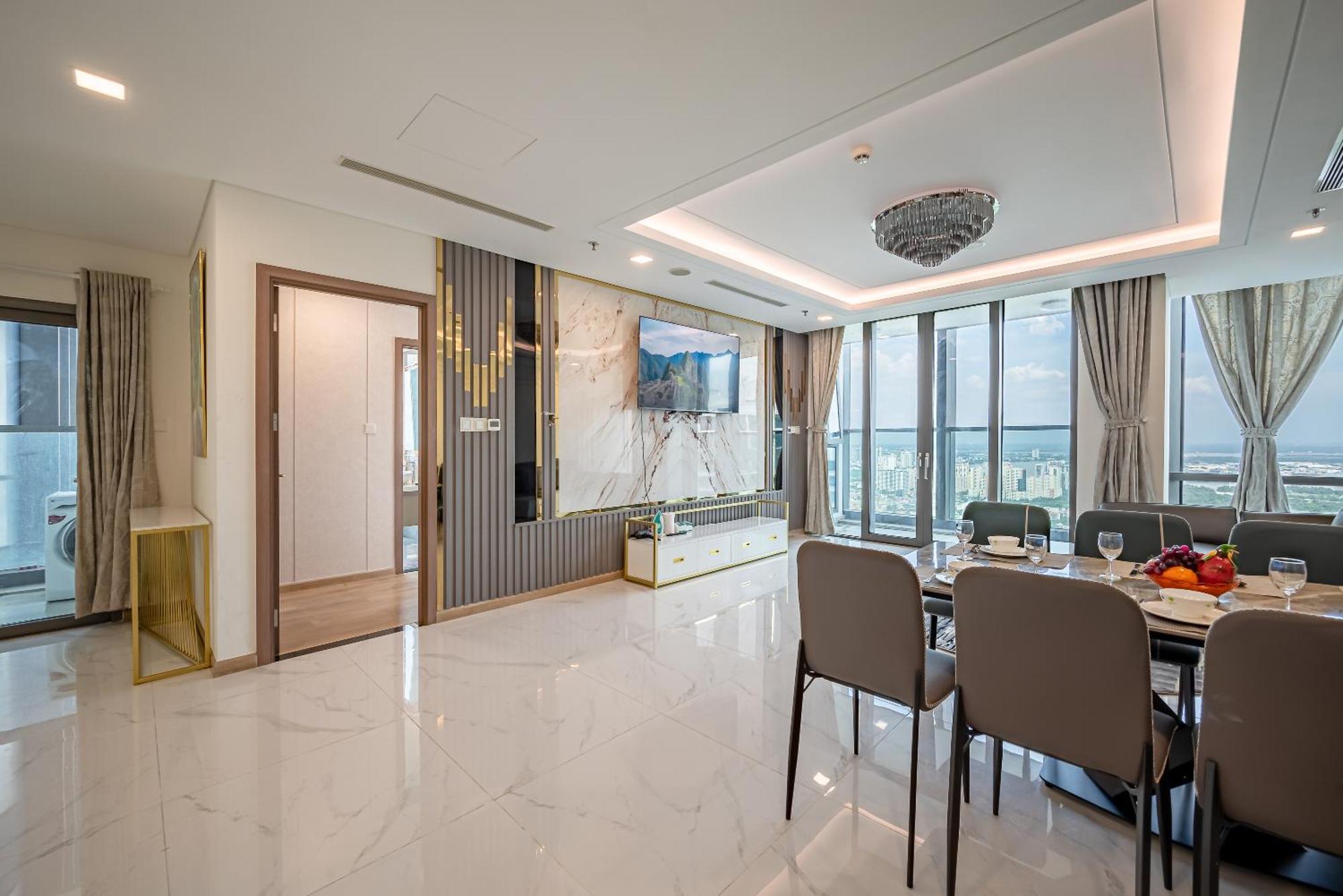 הו צ'י מין סיטי Landmark 81 Vinhomes Central Park Luxury Apartment מראה חיצוני תמונה