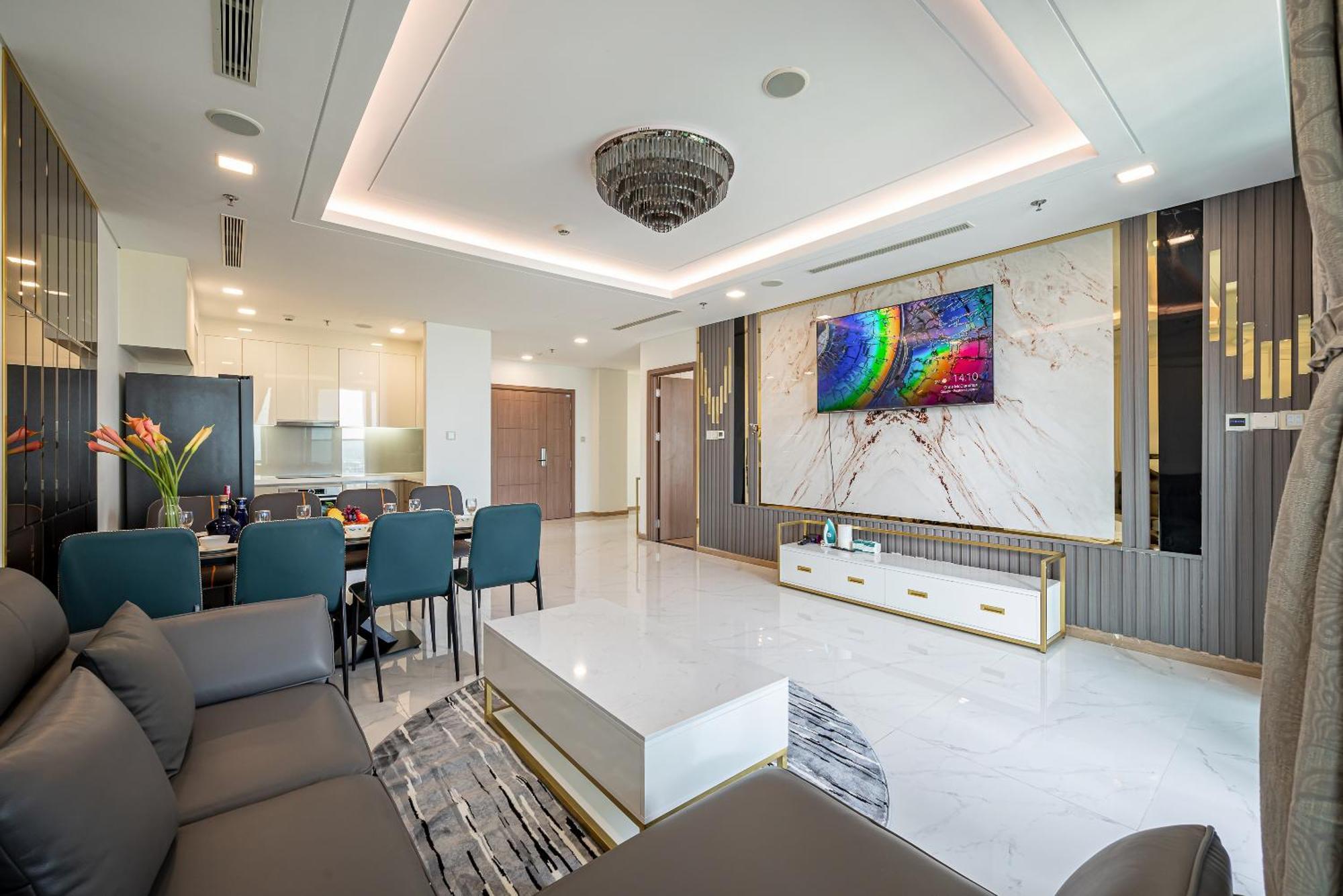 הו צ'י מין סיטי Landmark 81 Vinhomes Central Park Luxury Apartment מראה חיצוני תמונה